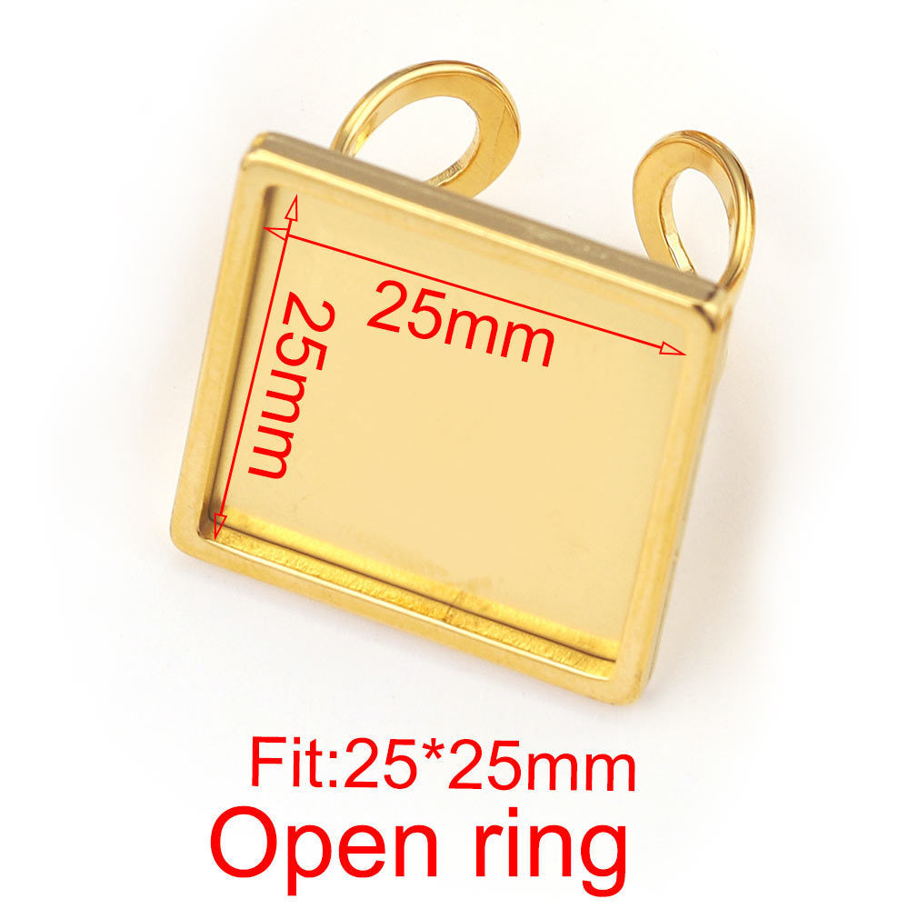 Stainless Steel Adjustable Round Ring