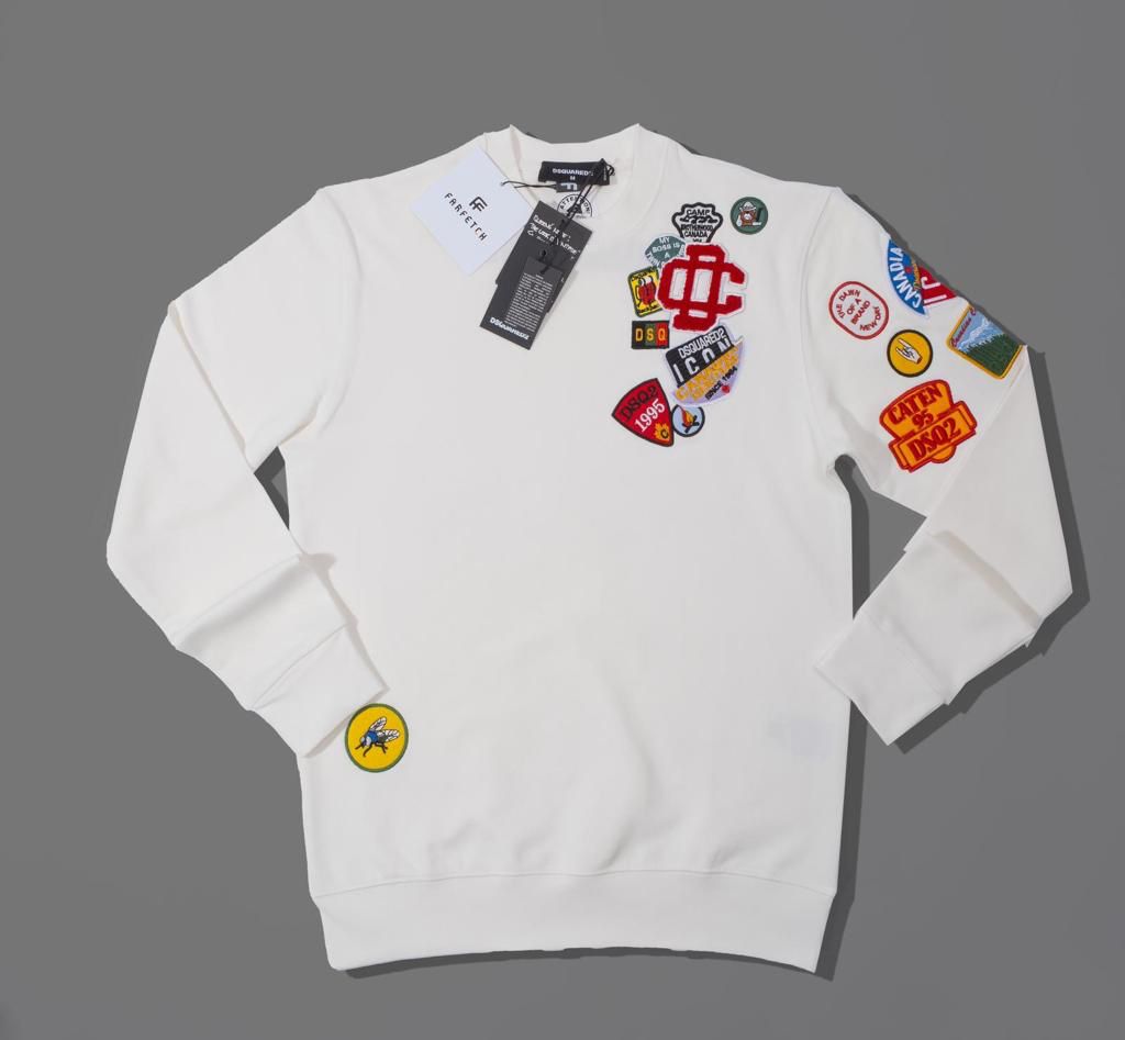 Dsquared2 White Sweatshirt