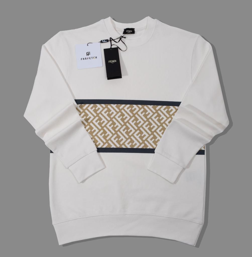 Fendi White Sweatshirt