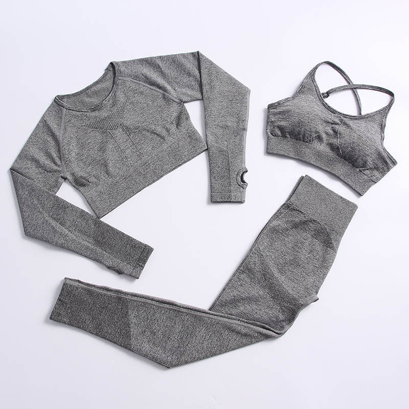 Autumn And Winter Sports Fitness Clothing Spot Yoga Clothing Suits