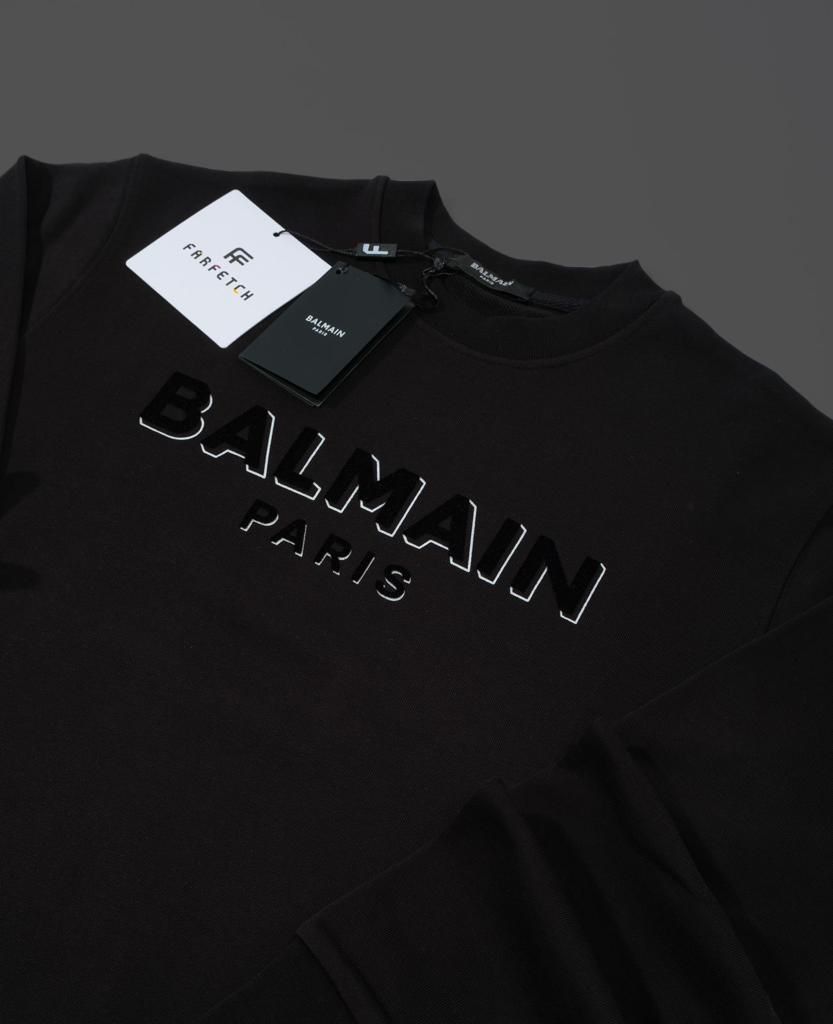 Balmain Black Sweatshirt