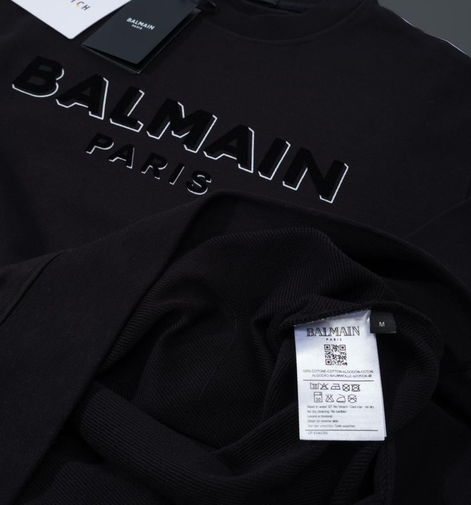 Balmain Black Sweatshirt