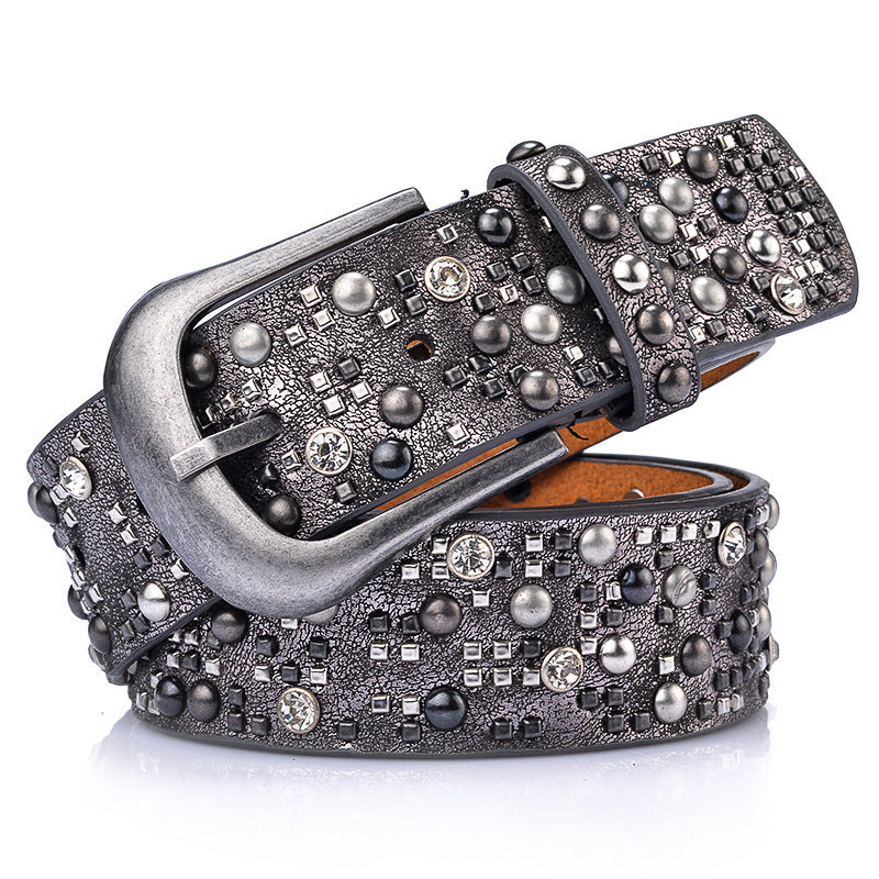 New Style Rivet Women's Ethnic Retro Belt