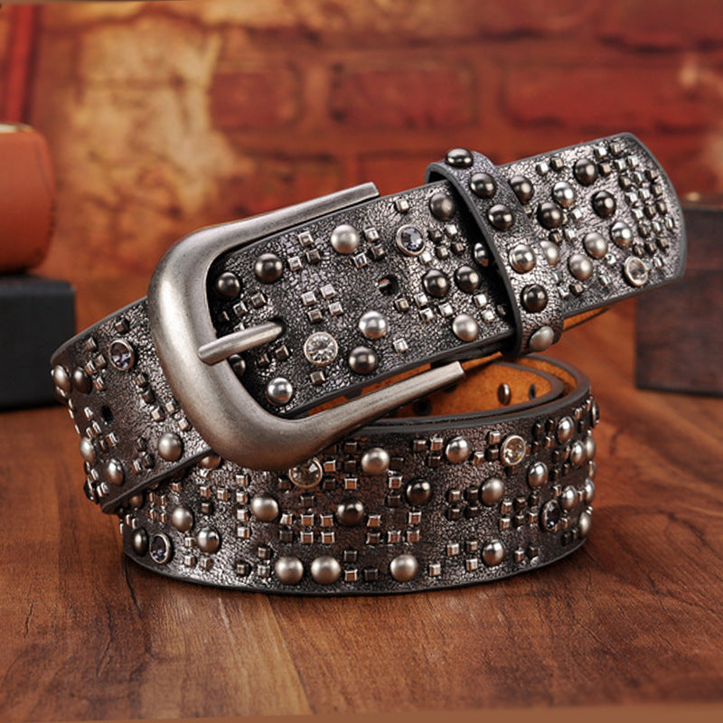 New Style Rivet Women's Ethnic Retro Belt