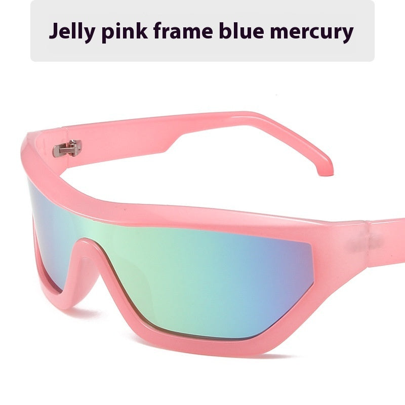 Personalized Outdoor Hip Hop Style Thin And Glittering Disco Jumping Glasses